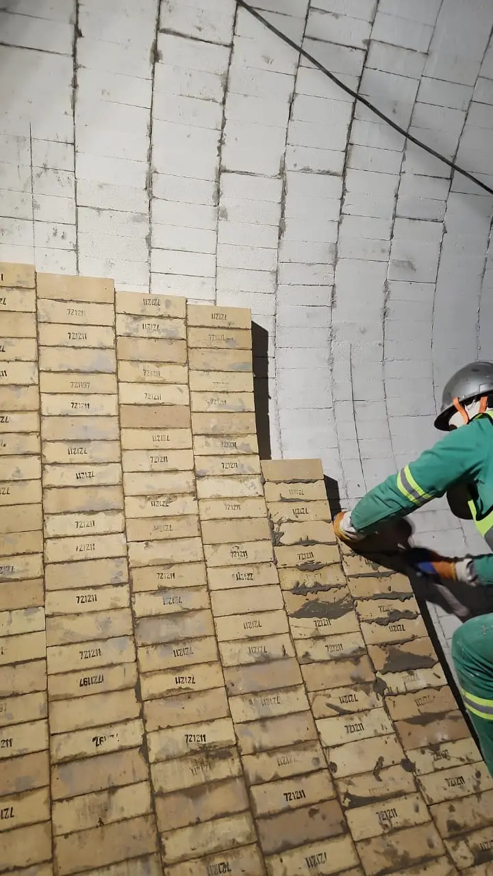 Full kiln refractory reline in Mvuma, Midlands